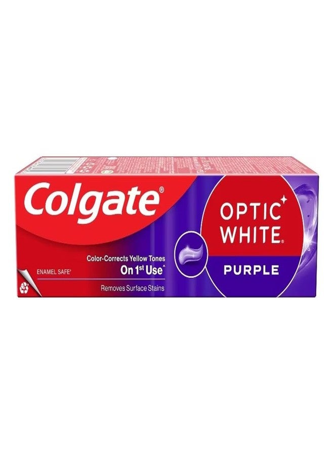 Colgate معجون أسنان كولجيت أوبتيك وايت بنفسجي 100 جرام - Image 3