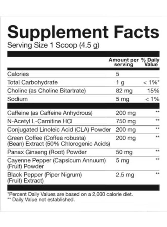 Basic Supplement Blueberry Iced Tea Basic Burn (202.5G) - Image 2