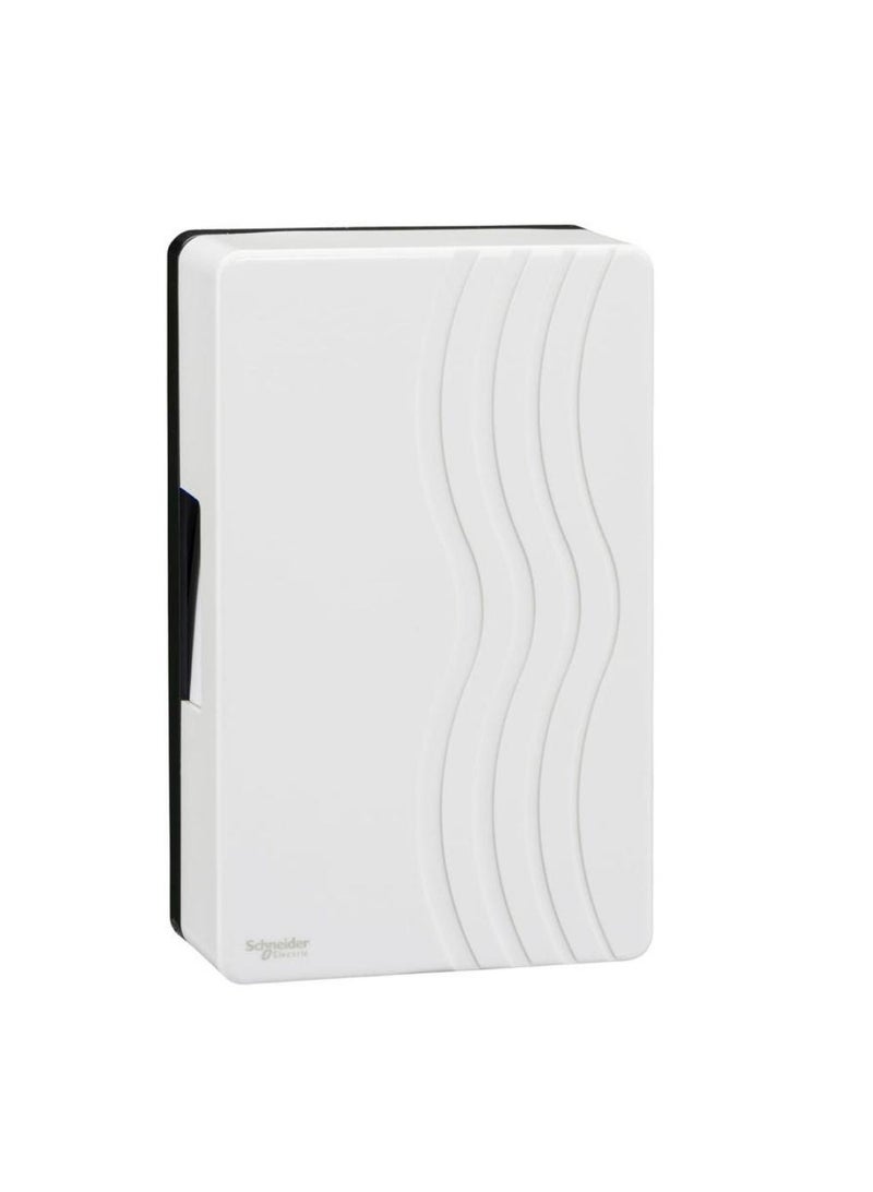 Schneider Electric 2-Wire Mechanical Door Bell Chime 10.8 x 5 x 17.4cm 220V