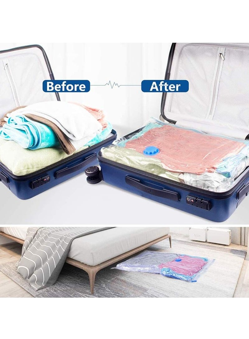 Hihonor 16pcs Clothes & Blanket Vacuum Compression Bags Set With 1 Hand-pump Included  - Image 3