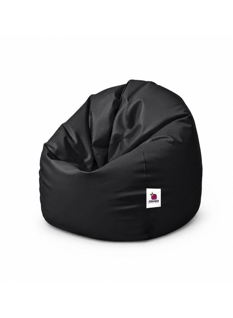Star Bags - Bean Bags Bean Bag Waterproof Pouf - From Star Bags - 80*70cm - Black - for Adults - Stylish - Image 2