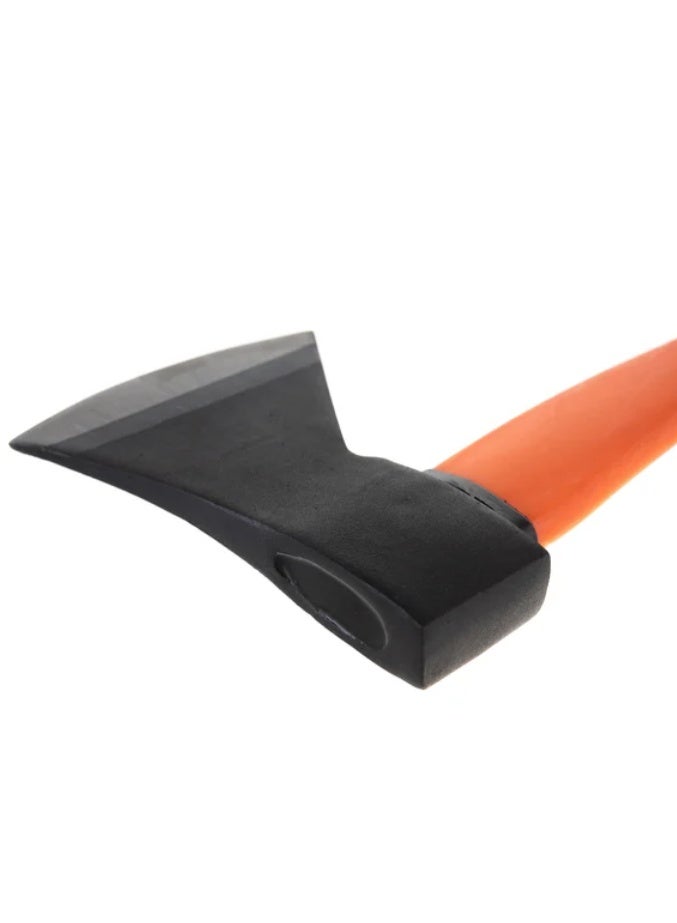 اجز فأس ثقيل بسلاح فولاذي ومقبض ألياف مانع للانزلاق – مناسب لتقطيع الخشب والاستخدام الخارجي والحدائق - Image 3