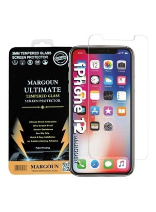 Tempered Screen Protector For Apple iPhone 12 clear - view 2