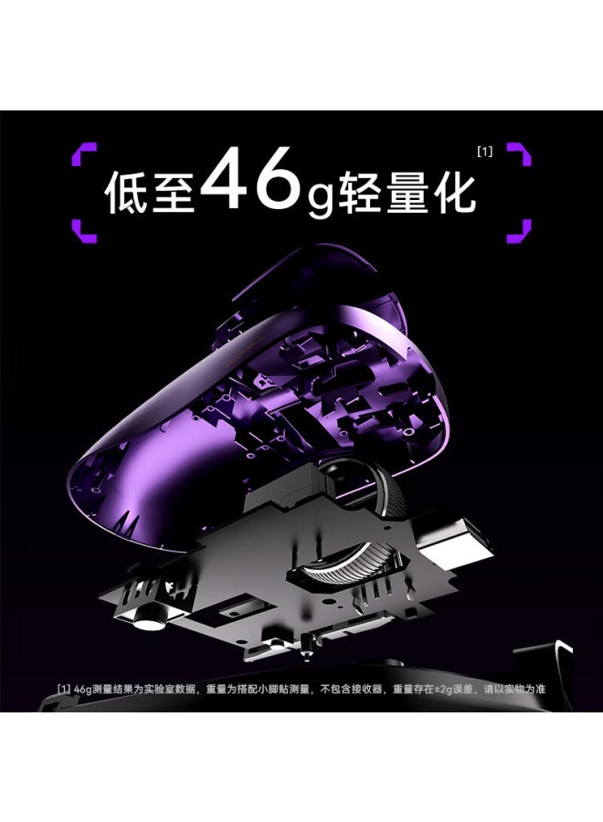 Atk Liexiang Duck-billed Duck Wireless Mouse, Wireless Lightweight, Dual-mode Gaming And Office, Flagship Ergonomic Grip Mouse, Ergonomic Rift Ultra Black