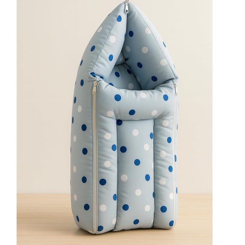 EIO ® 3 in 1 /Baby Carrier/Sleeping Bag Pack of 1 (Grey Dot) - Image 2