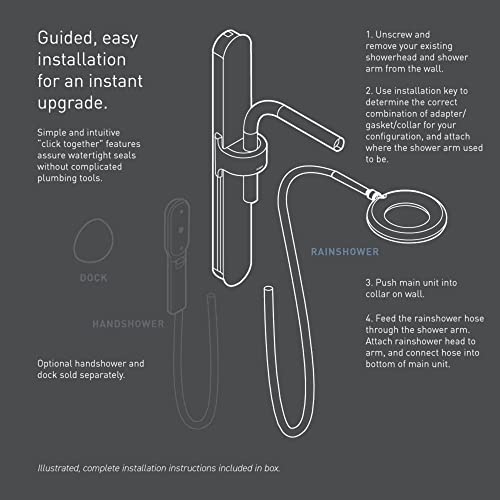 MOEN موين N214R0BL دش سبا مطري، أسود غير لامع - Image 4