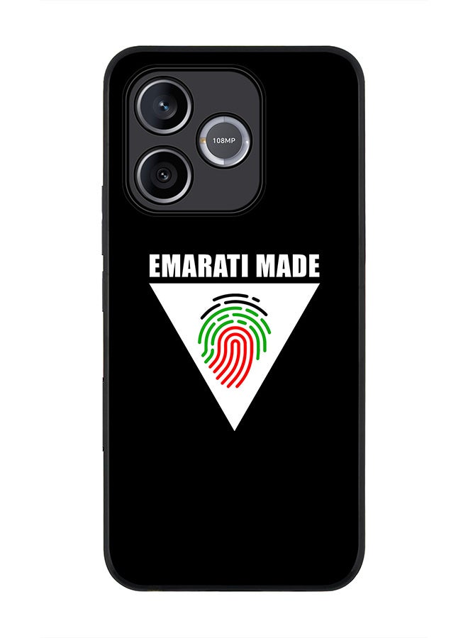 Stylizedd For Honor 600 Lite / 500 Smart / Honor X80i Case,Slim fit Camera Protection, Shockproof Thin Phone cover  - Emarati Made Triangle - Image 1
