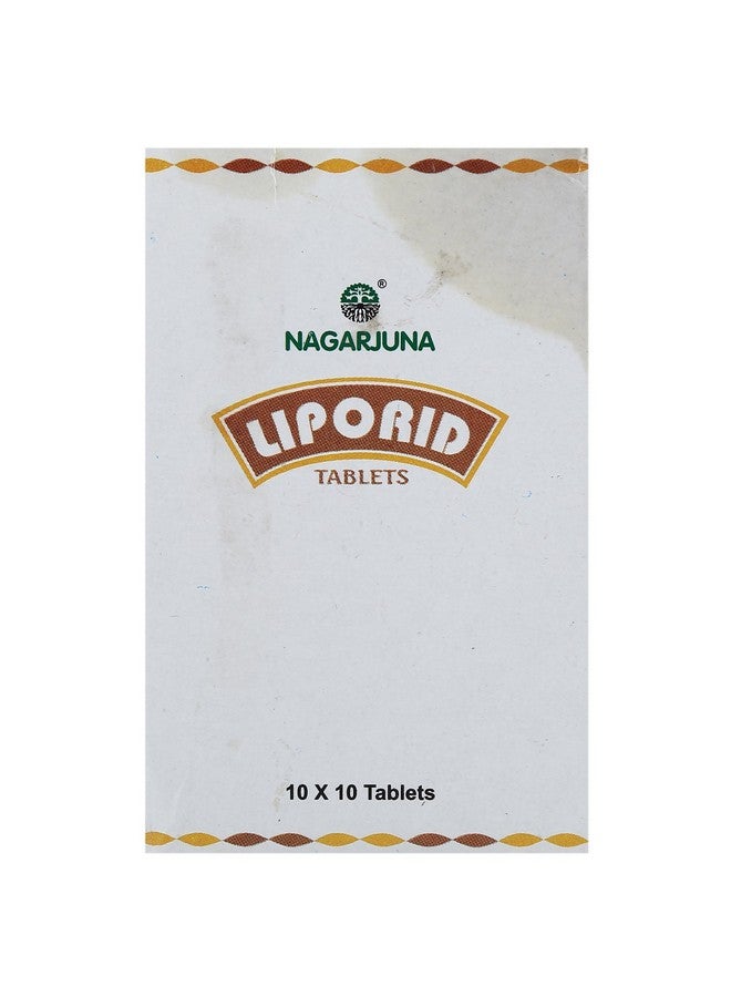 NAGARJUNA Liporid Tablets with Free Pachak Methi, Multi, Standard, 100 Count - Image 1
