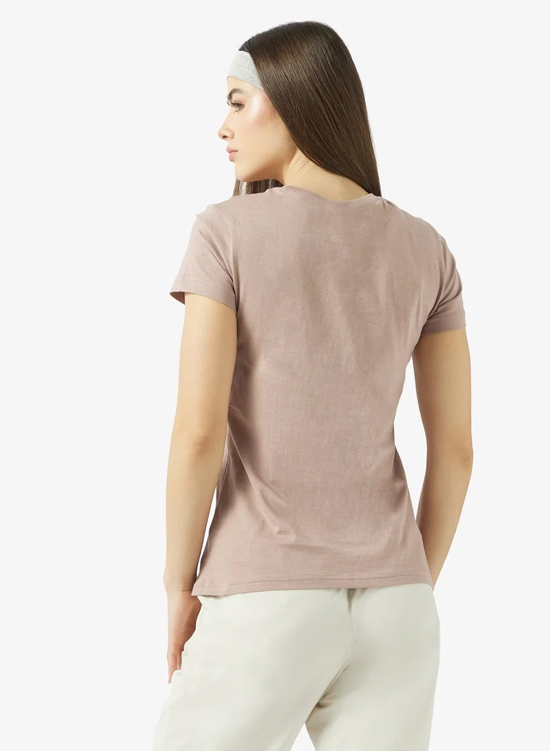 بوما تيشيرت بشعار أساسي صغير رقم