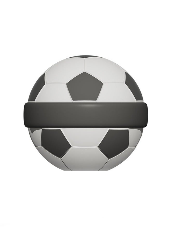 general Outdoor soccer-shaped lunch box large capacity divided bento box children's cartoon bento box - Image 1