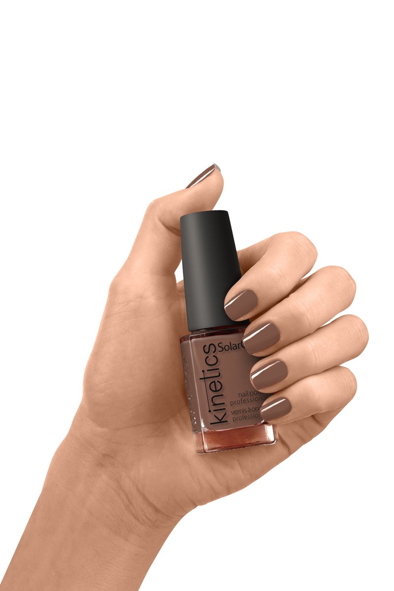 KINETICS طلاء أظافر سولارجل المحترف 15 مل | #661 موس الشوكولاتة - Image 2