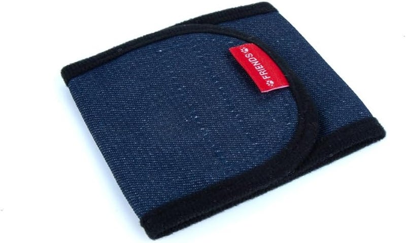 Daiso Dog Belly Band Denim Style Small – Reusable Male Dog Wrap Diaper Belt - Image 2