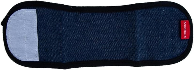 Daiso Dog Belly Band Denim Style Small – Reusable Male Dog Wrap Diaper Belt - Image 3