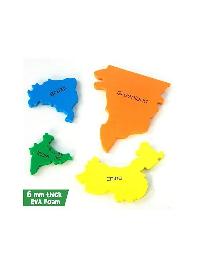 Imagimake Mapology World Map Puzzle | Educational Toys for Kids 5-7 | Puzzles for Kids Ages 4-8 | Map of The World | 6 Year Old Boy Gifts & Girl Gifts - Image 3