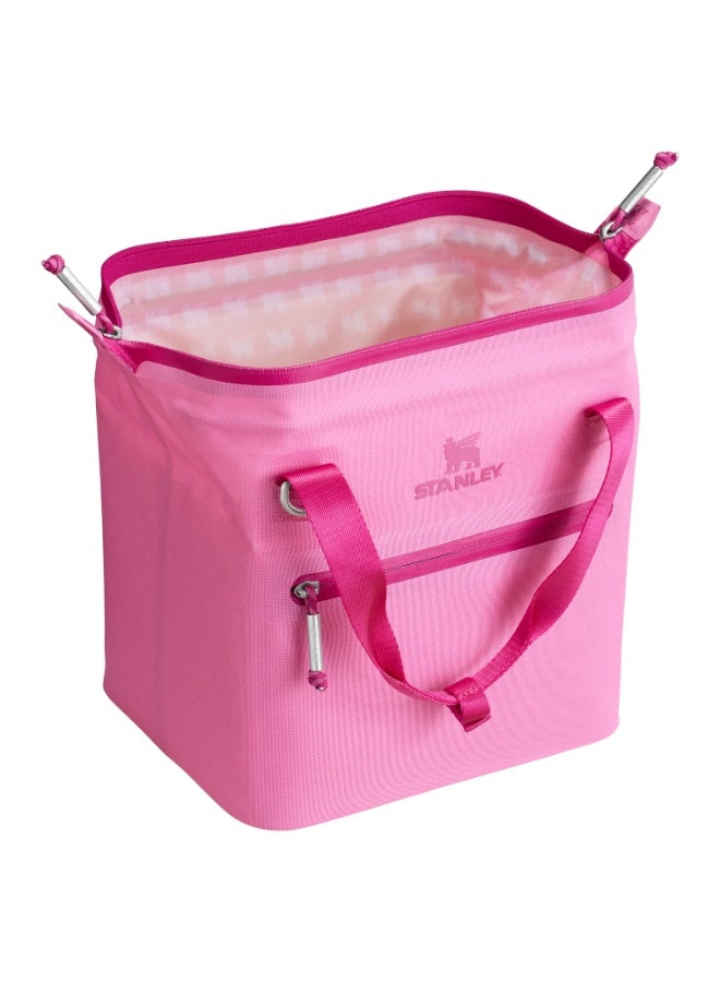 Stanley All Day Julienne Mini Cooler Bag 7.4 QT (10 Can) | Compact Soft Cooler for Picnics, Beach, Hiking & Daily Commute | 12H Cooling Performance with Leak-Proof Winged Bear Liner | Unique Doctor’s Bag Hinge-Top Design | Recycled Polyester | Adjustable Strap, Front Zip Pocket, Lightweight 0.41 kg | Portable Insulated Lunch Tote for Snacks, Meals, Drinks & Outdoor Adventures - Image 3