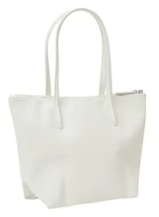 لاكوست L12.12 مفهوم الأزياء متعددة الوظائف للسيدات ، حقيبة يد بيضاء متوسطة الحجم 35 سم * 30 سم * 14 سم - Image 2