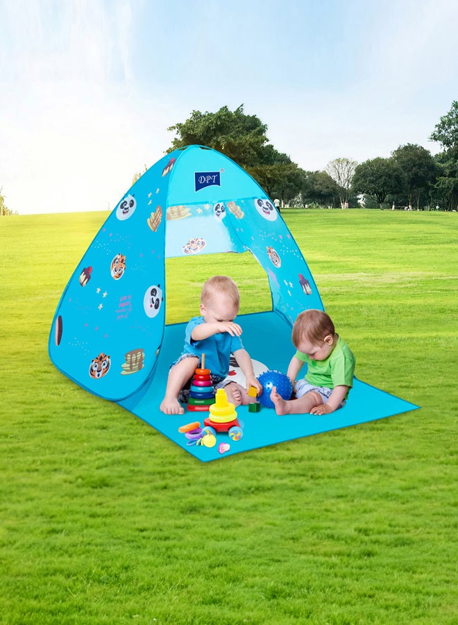 Foldable children's tent, Trips Tent, Blue, Size 170*140*120 Cm
