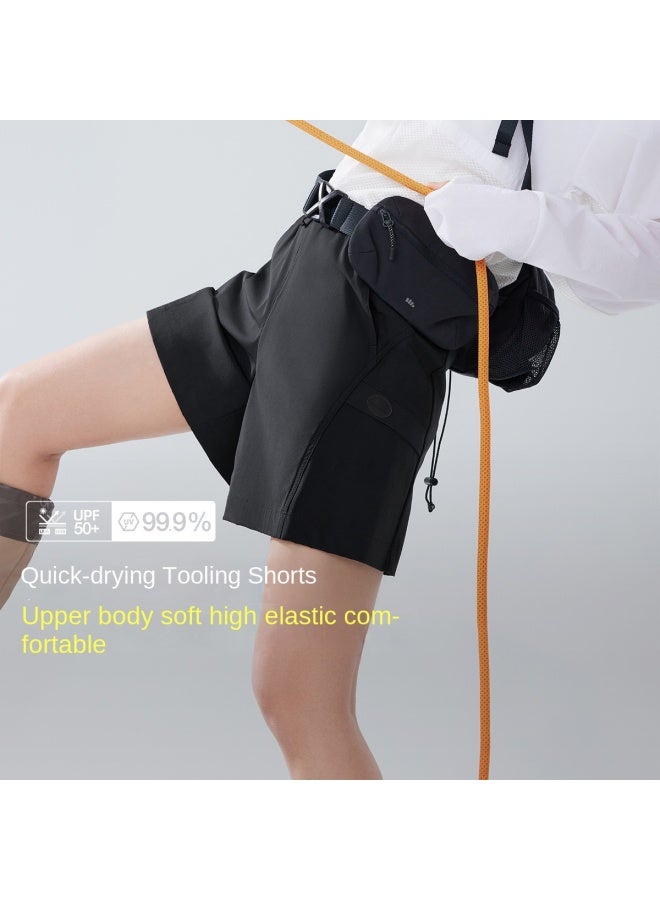 QUICK Dry & Versatile】spring-summer Women's -dry Sports Shorts, High Elasticity, Flattering Fit, Commute And Exercise Ready - Image 2