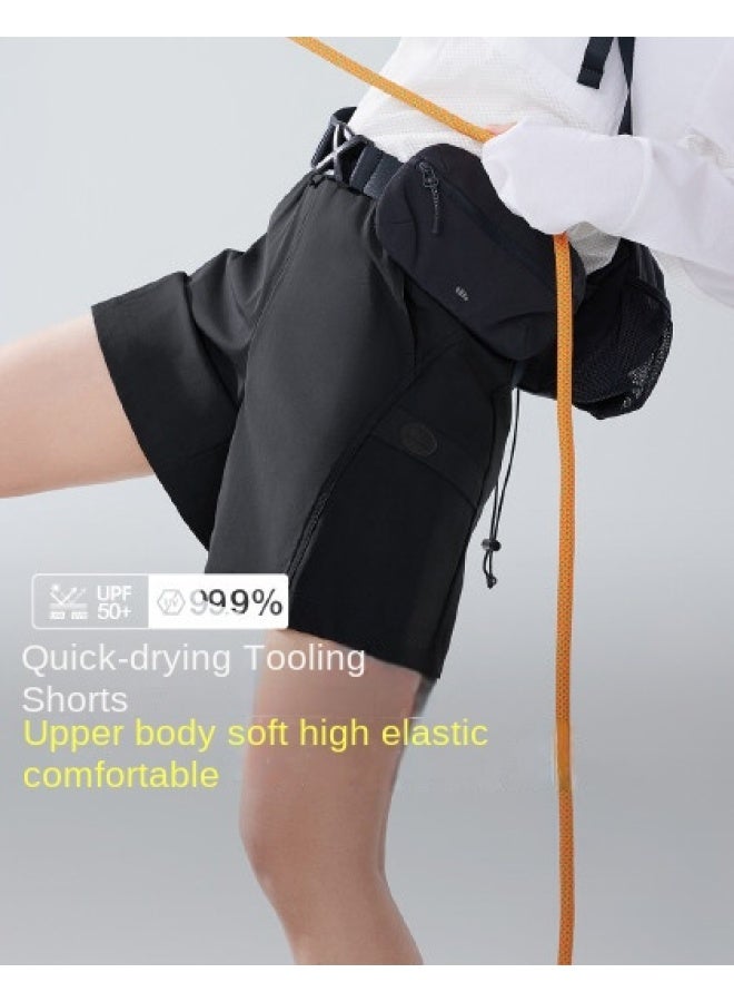 QUICK Dry & Versatile】spring-summer Women's -dry Sports Shorts, High Elasticity, Flattering Fit, Commute And Exercise Ready - Image 1