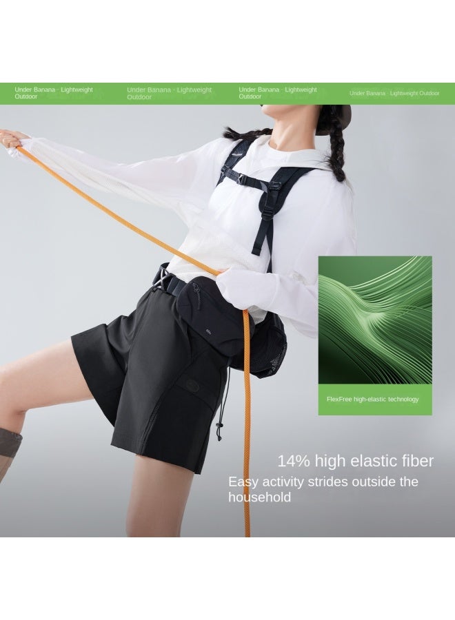 QUICK Dry & Versatile】spring-summer Women's -dry Sports Shorts, High Elasticity, Flattering Fit, Commute And Exercise Ready - Image 4