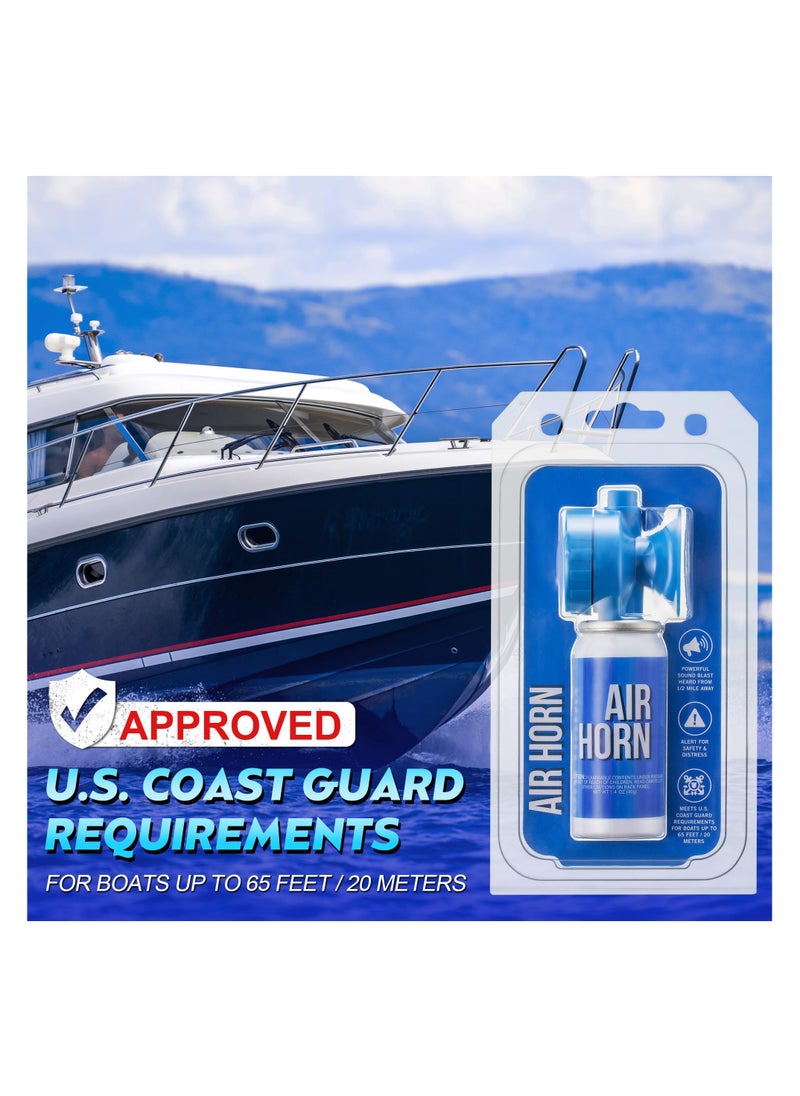 SYOSI 1.4oz Marine Air Horn, Compact and Loud, Safe for Marine Boating, Coast Guard Approved, Ideal for Emergency Use, Sporting Events, Outdoor Alarms, and Birthday Parties, Ensuring Safety and Fun  - Image 3