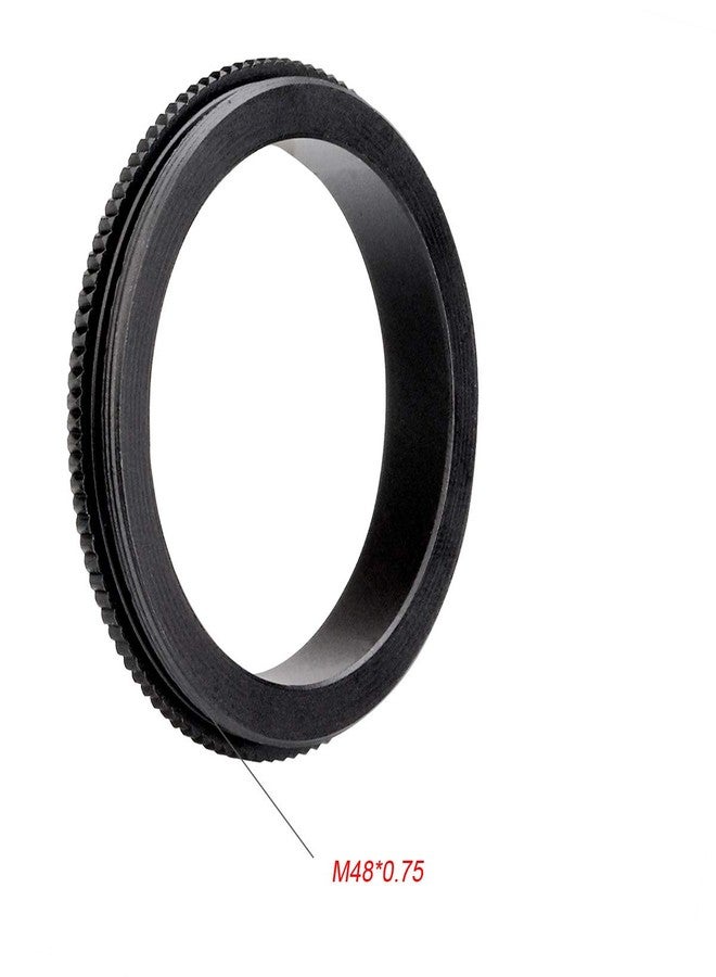 اس في بيوني محول تلسكوب SVBONY SV130 من M48 ذكر إلى M42 ذكر، تصميم مُخدّد، أسود اللون - Image 4