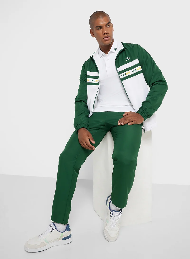LACOSTE Collared Neck Polo Shirt