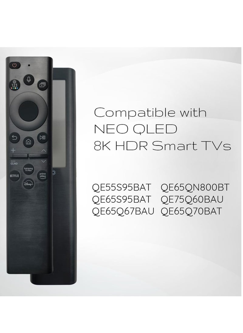 ELTRAZONE - Original OEM BN59-01385A 2021 Solar Voice Remote Control for Samsung Smart TVs – Compatible with Neo QLED, The Frame, and Crystal UHD Series - Image 1
