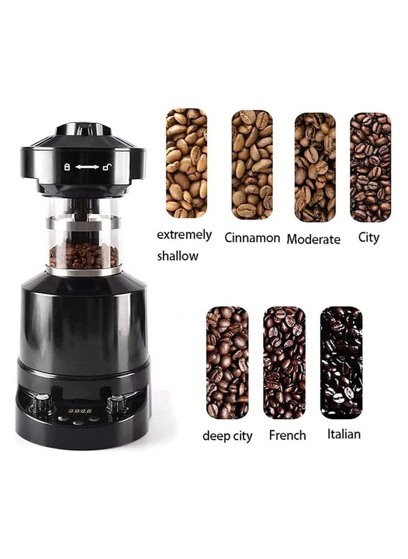 Generic Electric Coffee Roaster Machine – 150g Automatic Hot Air Coffee Bean Roaster with Adjustable Temperature, Timing & Wind Speed – Home Coffee Roasting Machine for Fresh, Custom Roasts  - Image 2