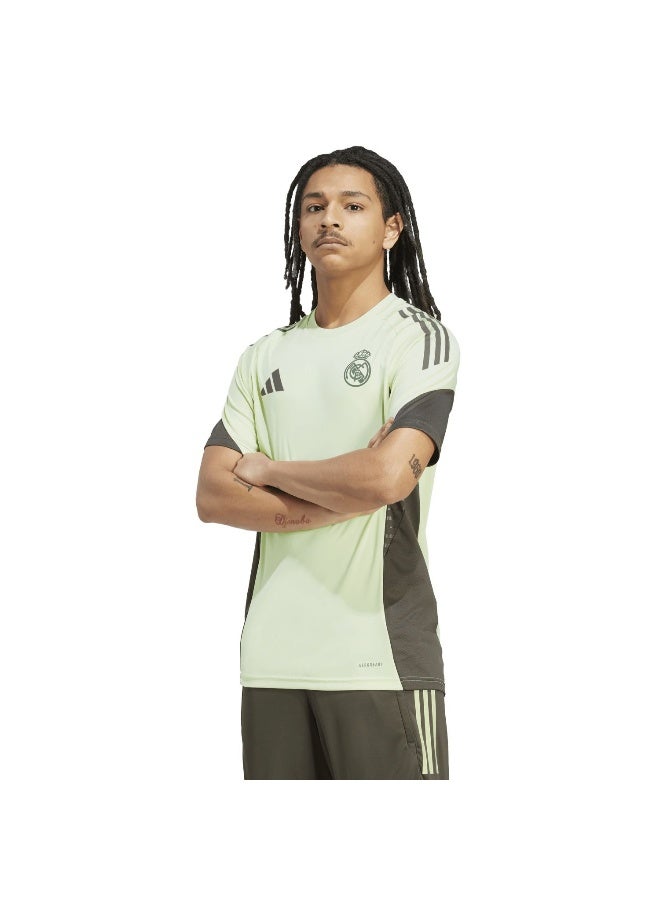 Adidas Adidas Real Tr Jsy M Green Football/Soccer Jerseys For Men  - Image 3