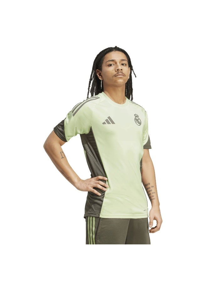 Adidas Adidas Real Tr Jsy M Green Football/Soccer Jerseys For Men  - Image 5