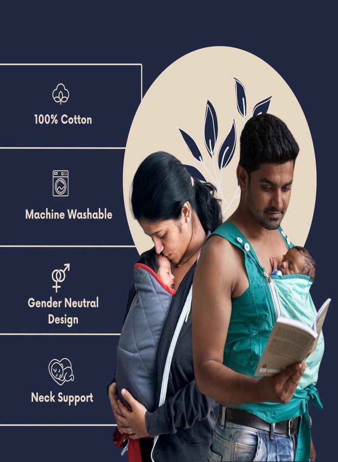 BEMPU KangaSling Kangaroo Care Carrier for Preterm Babies Under 2.5 kg, For Skin-to-Skin Care at Hospital & Home, Soft Breathable Pure Cotton - Image 3