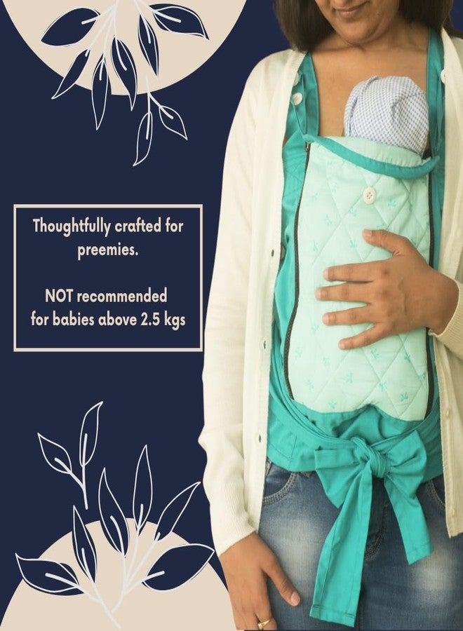 BEMPU KangaSling Kangaroo Care Carrier for Preterm Babies Under 2.5 kg, For Skin-to-Skin Care at Hospital & Home, Soft Breathable Pure Cotton - Image 2