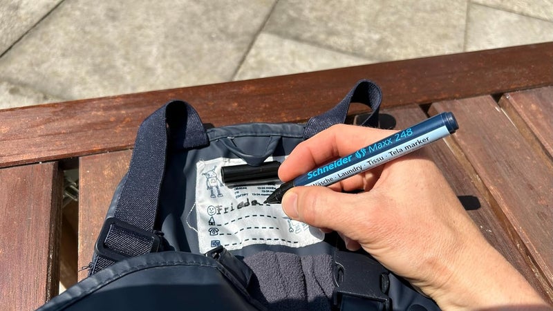 Schneider Maxx 248 Laundry Marker - Black - Image 5