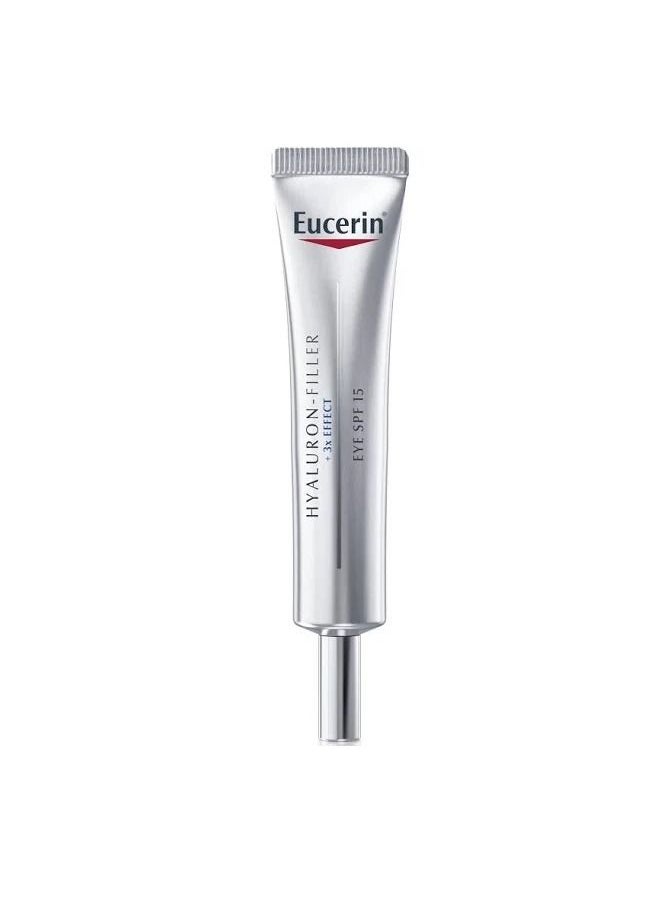 Eucerin Hyaluron-Filler + 3x Effect Eyes Contour Care SPF15 15ml 