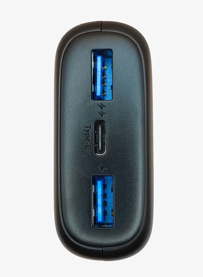 GRABIT 20000mAh Power Bank – 20W PD & 18W QC Fast Charging, Dual USB, Type-C, High-Capacity & Portable  - Image 4