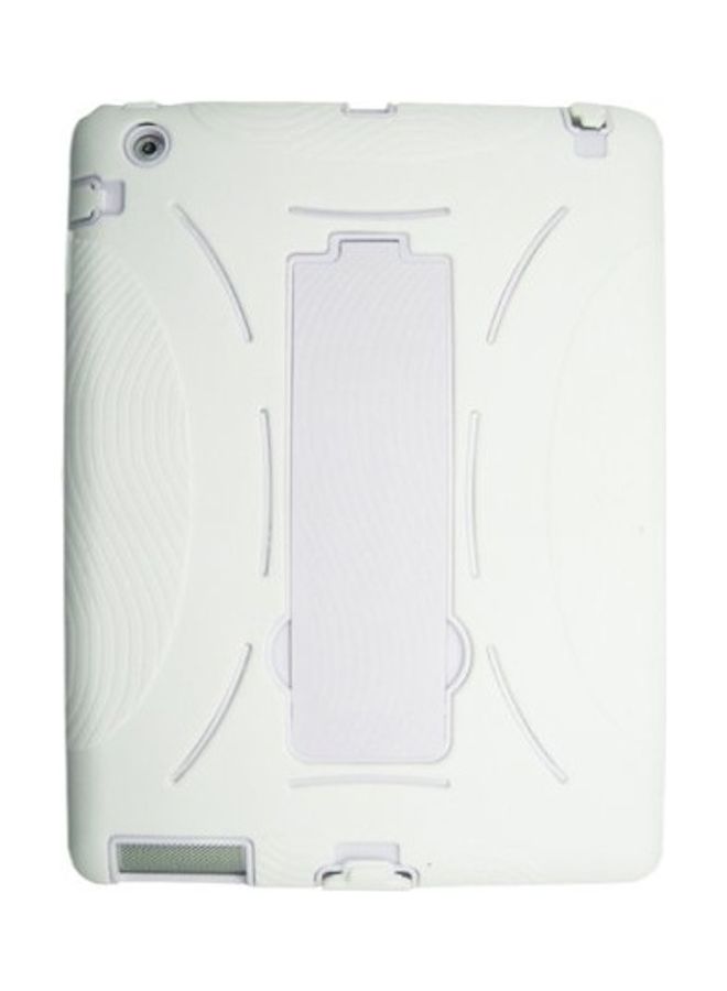NIBEMINENT Dual Layer Hybrid Case Cover for iPad 2/3/4 White - Image 2