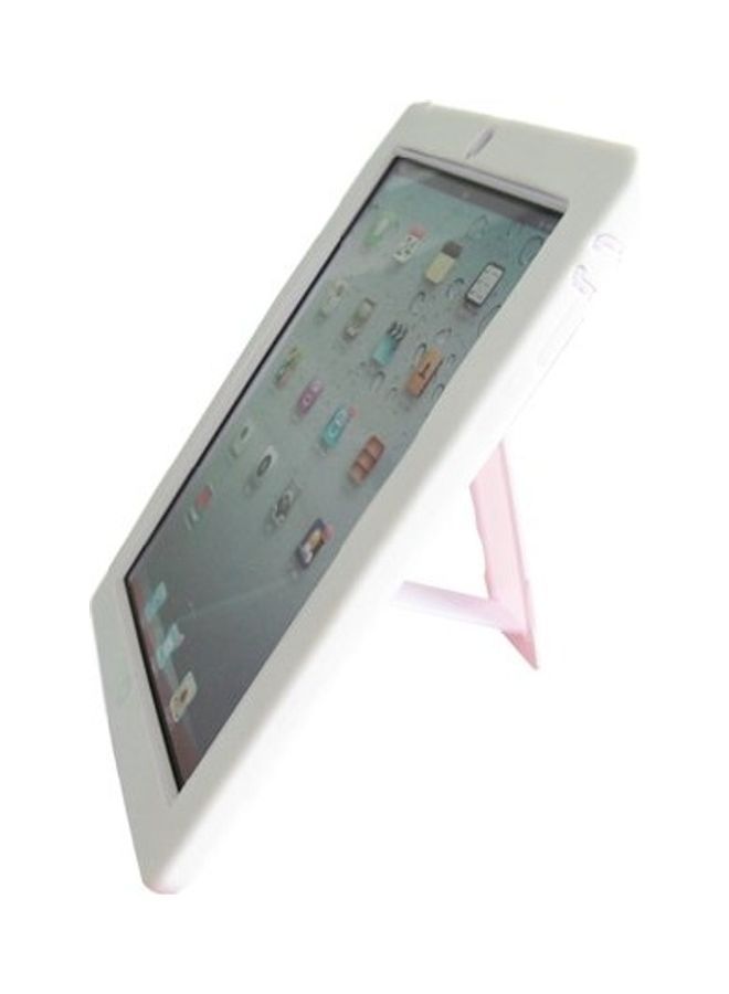 NIBEMINENT Dual Layer Hybrid Case Cover for iPad 2/3/4 White - Image 3