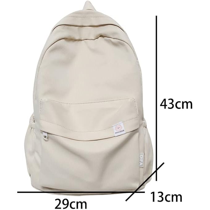 rayihni Kawaii Backpack Aesthetic Backpacks Back to School Supplies Aesthetic School Supplies for Teen Girls - Image 2