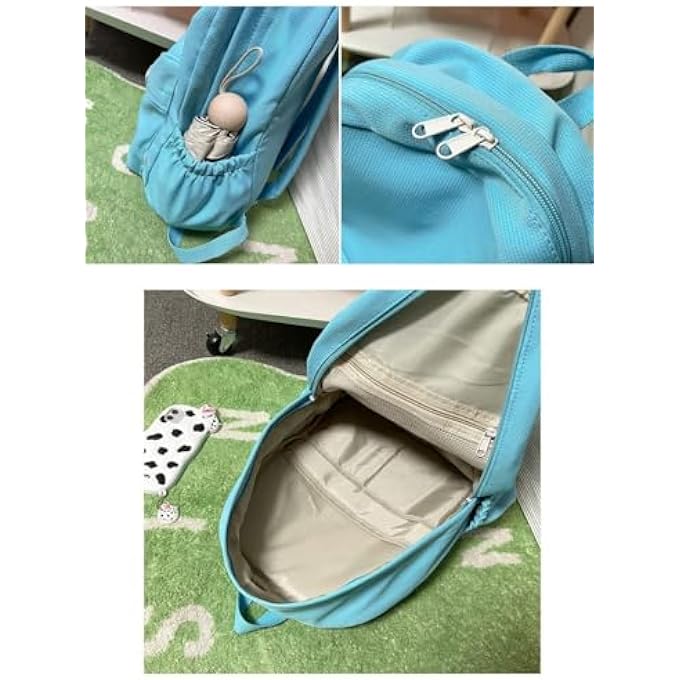 rayihni Kawaii Backpack Aesthetic Backpacks Back to School Supplies Aesthetic School Supplies for Teen Girls - Image 5