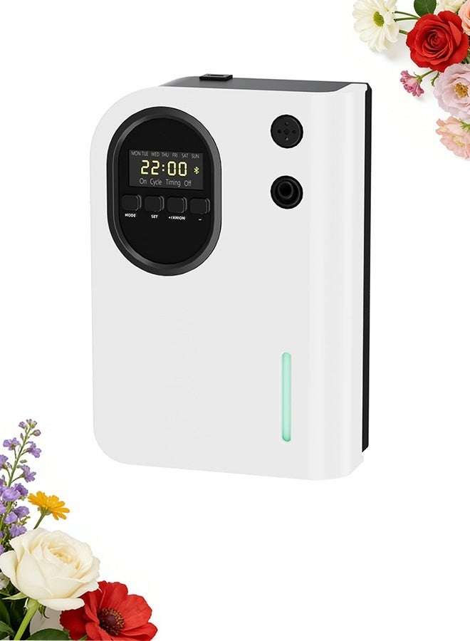 جوشبيرغ موزع الزيوت العطرية، جهاز العلاج بالروائح العطرية بدون ماء، موزع ذكي مع مؤقت تغطية تصل إلى 260 مترًا مكعبًا للمنزل والفندق - Image 1