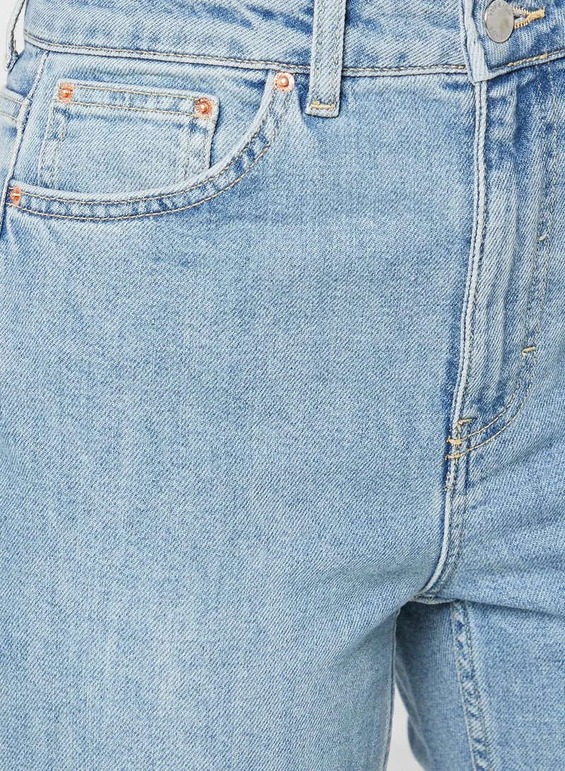 TOPSHOP High Waist Mom Jeans