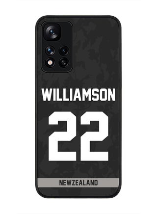 Rugged Black Edge Case for Redmi Note 11 Pro Plus 5G, Slim fit Soft Case Flexible thin Cover - Player Name - Kane Williamson, Jersey Number- 22 - pzsku/Z2399AC6B5B7982F46DC2Z/45/_/1702556602/ba243d2f-a9e0-4b80-be51-8886969c00dd
