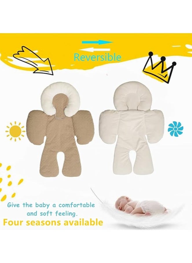 Moro Moro Baby Stroller & Car Seat Cushion – Adjustable Head & Body Support  - Image 4