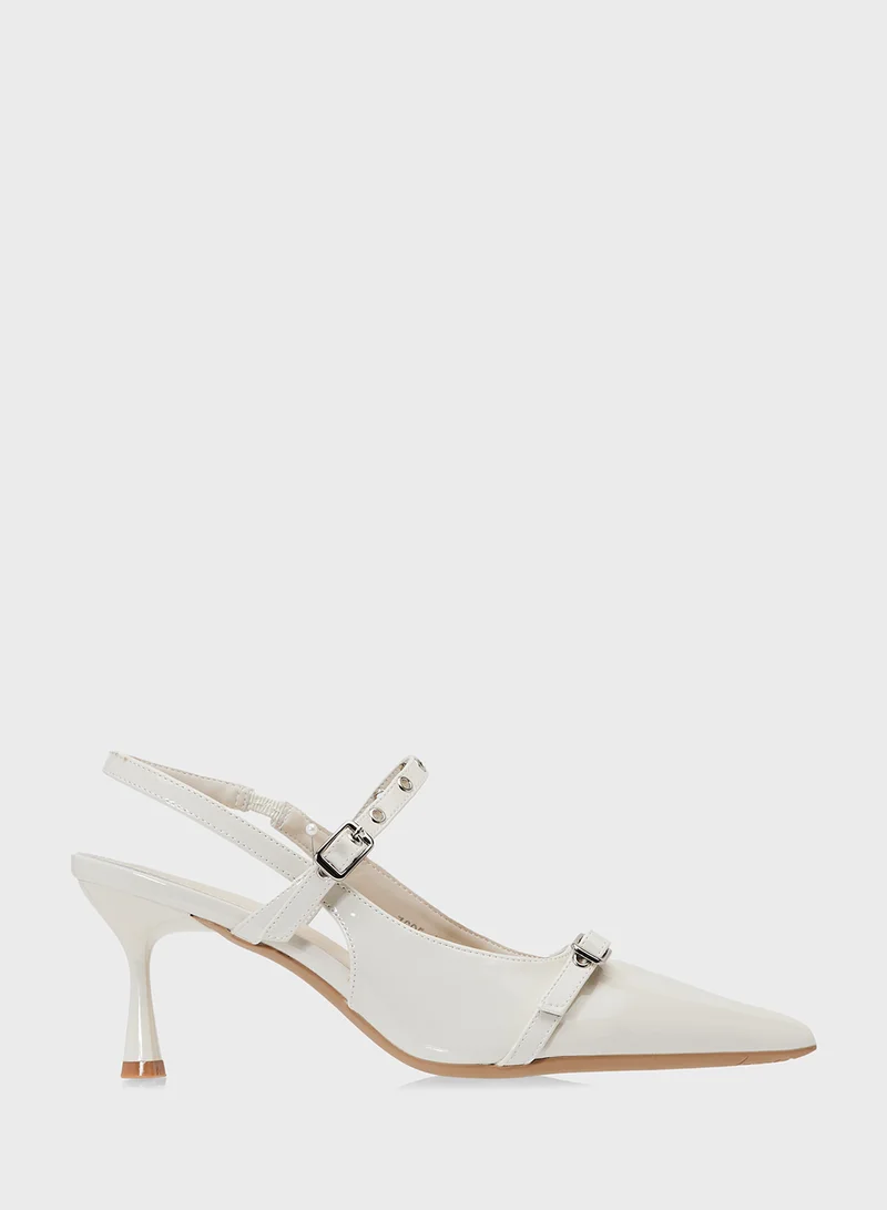 ايلا High Heeled Sling Back Pump
