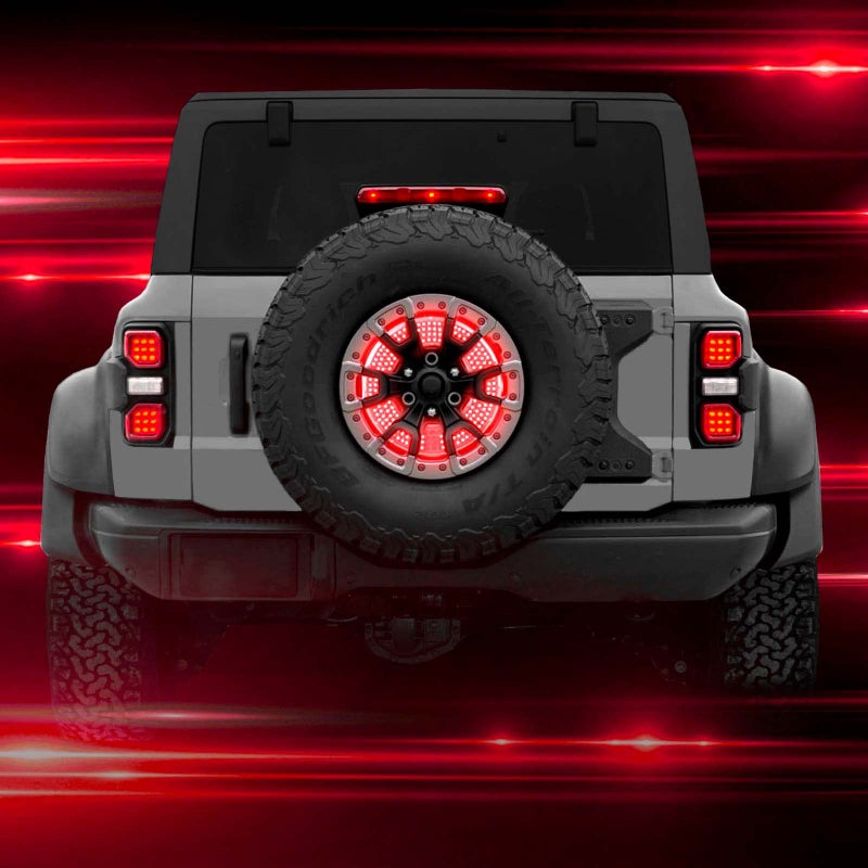 XKGLOW XK041019B Bronco 5th Wheel Light wBrake Running Reverse and Turn Signal Lights