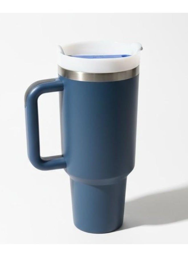 Stanley Quencher H2.0 40oz Tumbler – Vacuum Insulated Cup with Straw & Lid – Hot & Cold Drinks - Image 2