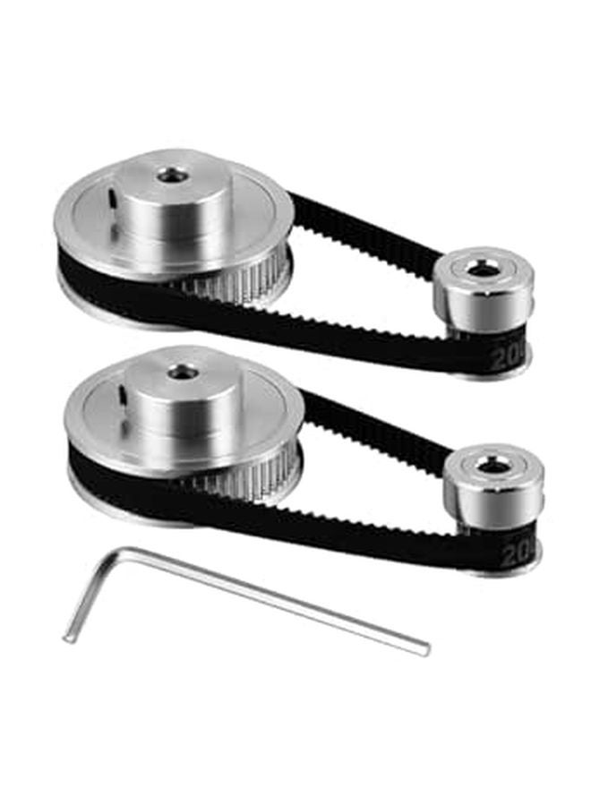 طابعة العجلة المتزامنة مع عدة البكرات التوقيتية، الحزام، البراغي والمفتاح سهلة التركيب - Image 1