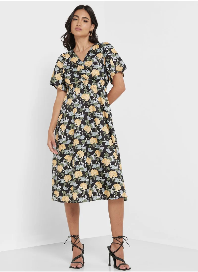 ELLA Floral Printed Dress