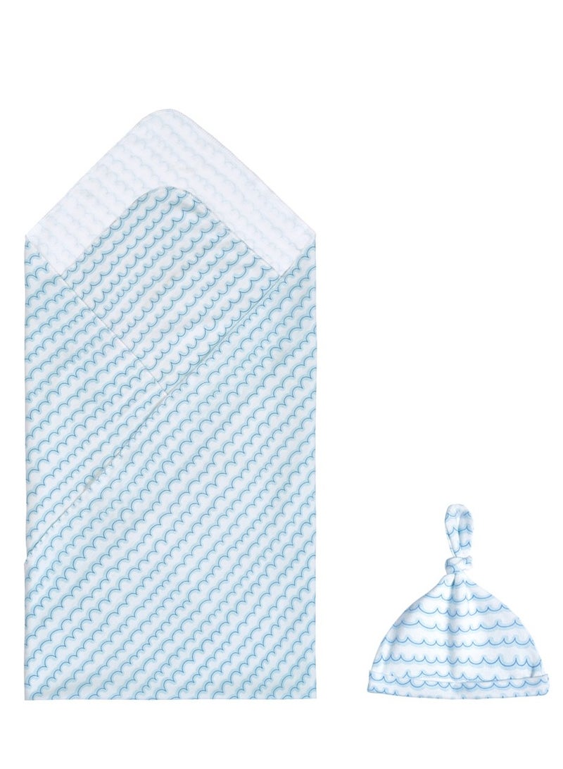 انسولار طفل رضيع قبعة مجموعة بطانية طفل رضيع - Image 1